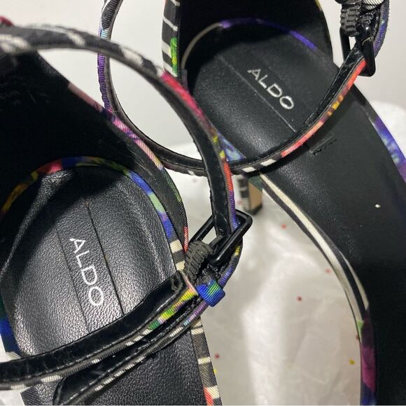 Colorful Women's Heels by Aldo Floral - Picture 6 of 11
